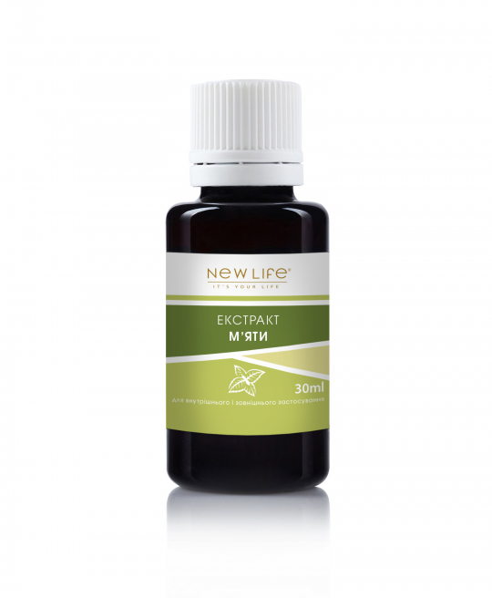 РОСЛИННИЙ | ЕКСТРАКТ | М'ЯТИ | 30 мл